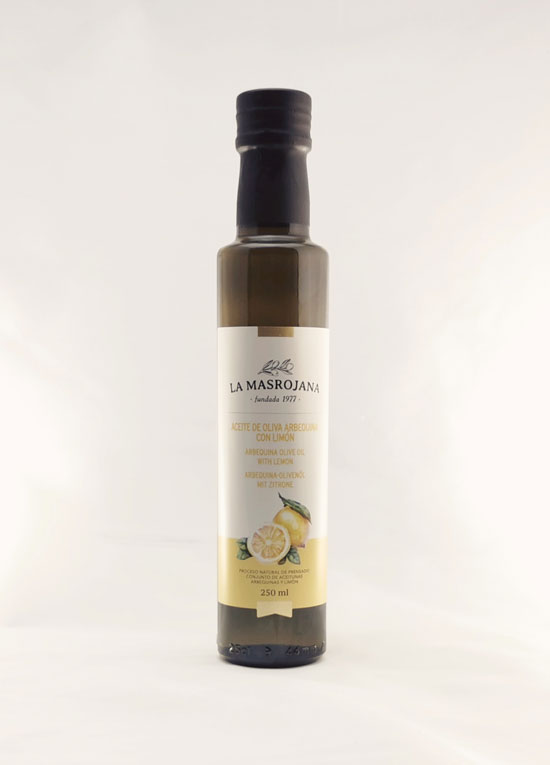 Masrojana Arbequina huile olive au citron